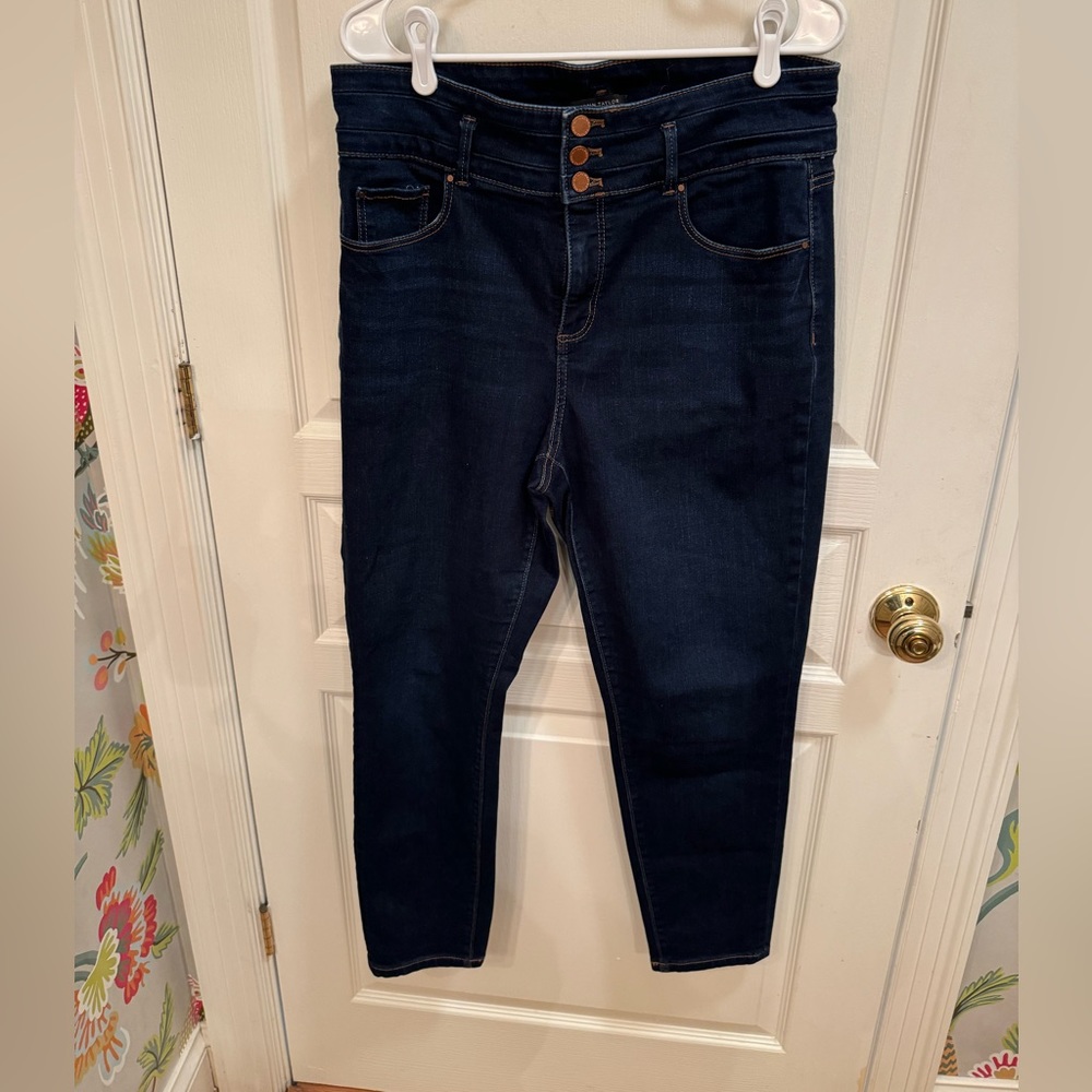 Ann Taylor Curvy High Rise Skinny Jean